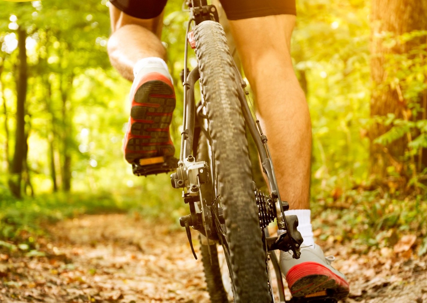 El programa incluye algunas actividades de multiaventura, como recorridos en bicicleta de montaña. / E. A.