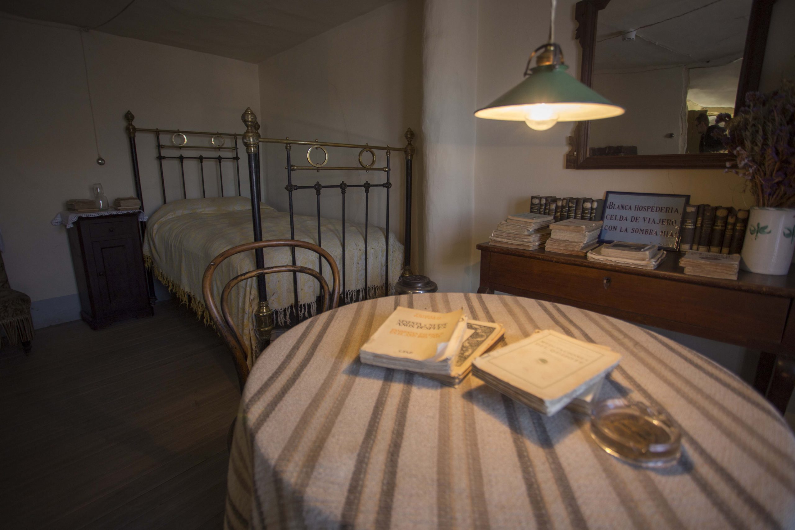 Interior de la casa museo Antonio Machado.