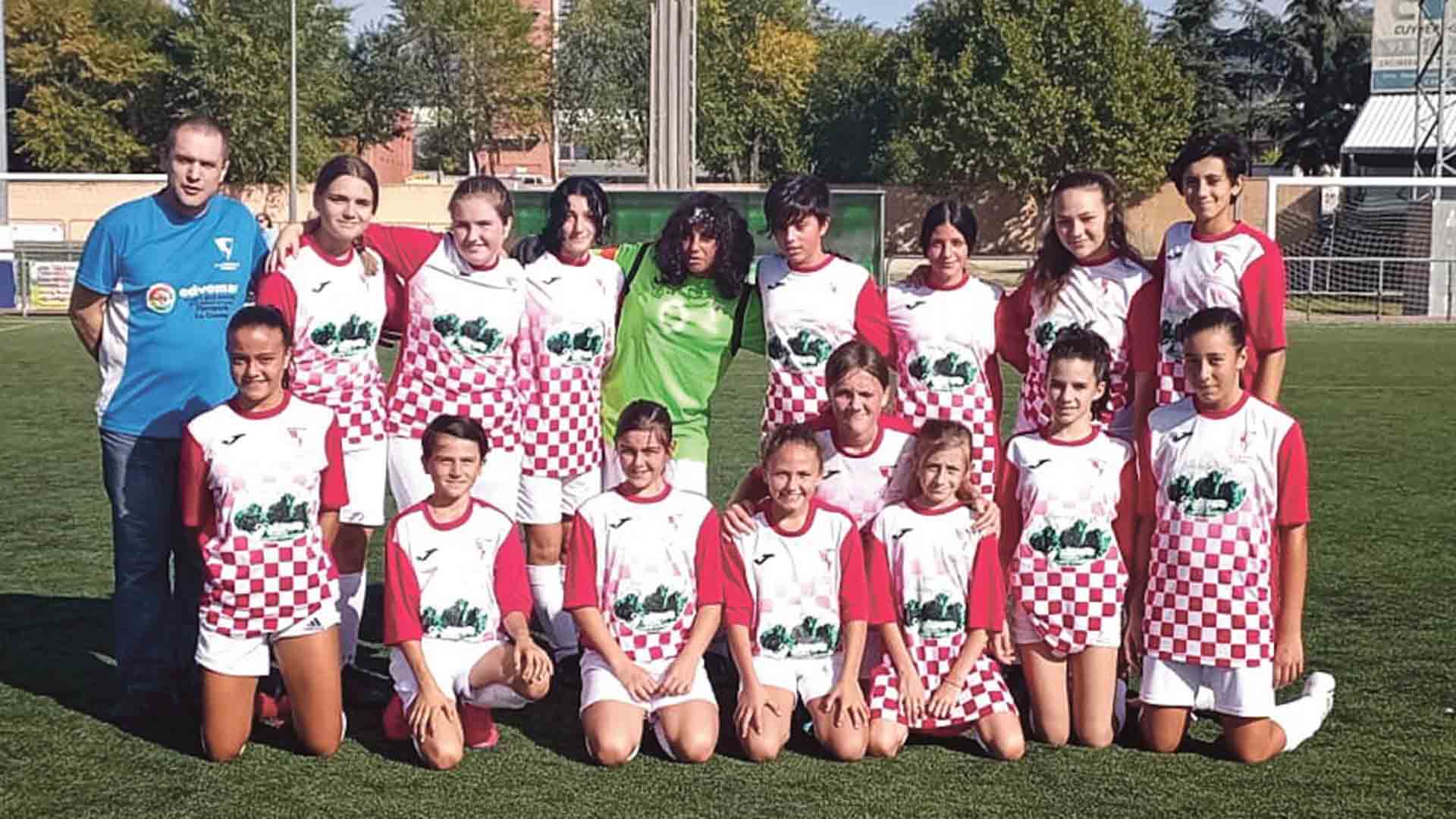 Equipo infantil del Espinar Arlequín, campeón del Área 16./ J.A. TORREÑO