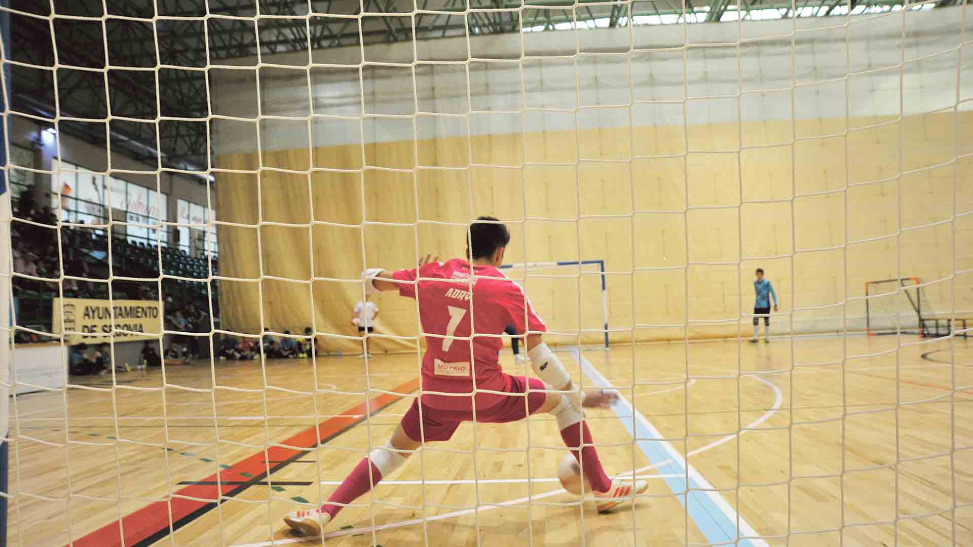 Un momento de la final del último Desafío de los Porteros./ KAMARERO