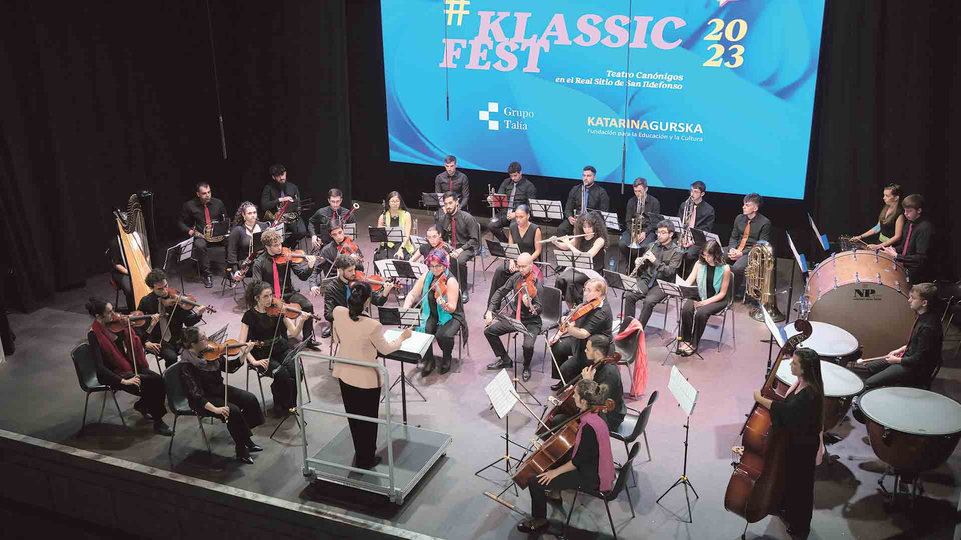 Concierto de la Madrid Youth Orchestra ayer en Canónigos. / Francisco Sánchez