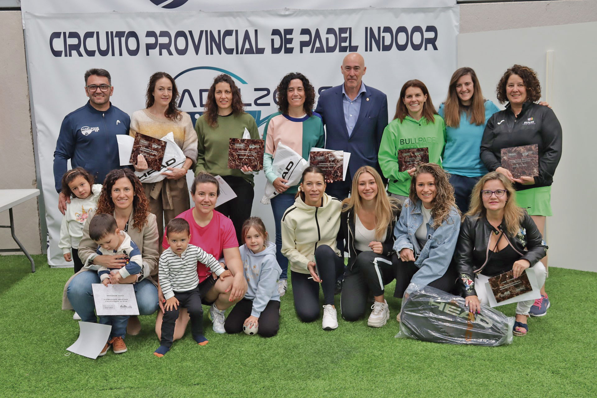 Ganadoras del Máster Final en la categoría femenina tanto de Oro, Plata y Bronce./ DIPUTACIÓN