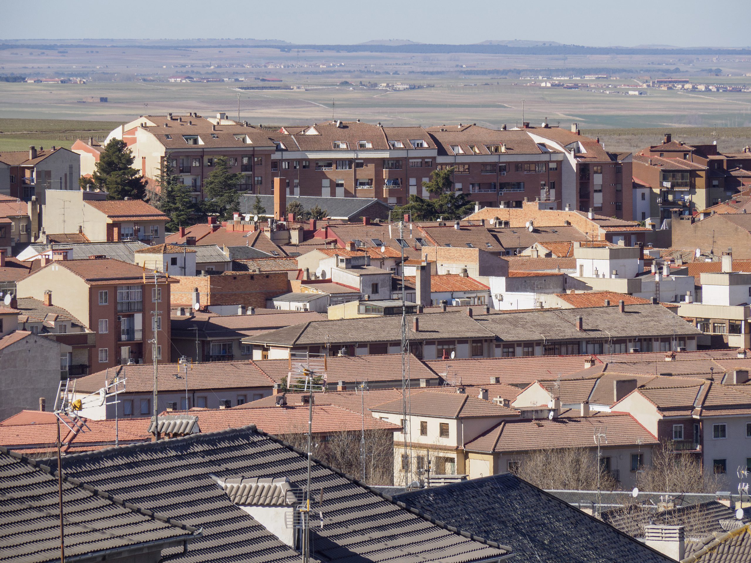 Vista panorámica de edificios de Segovia. / KAMARERO