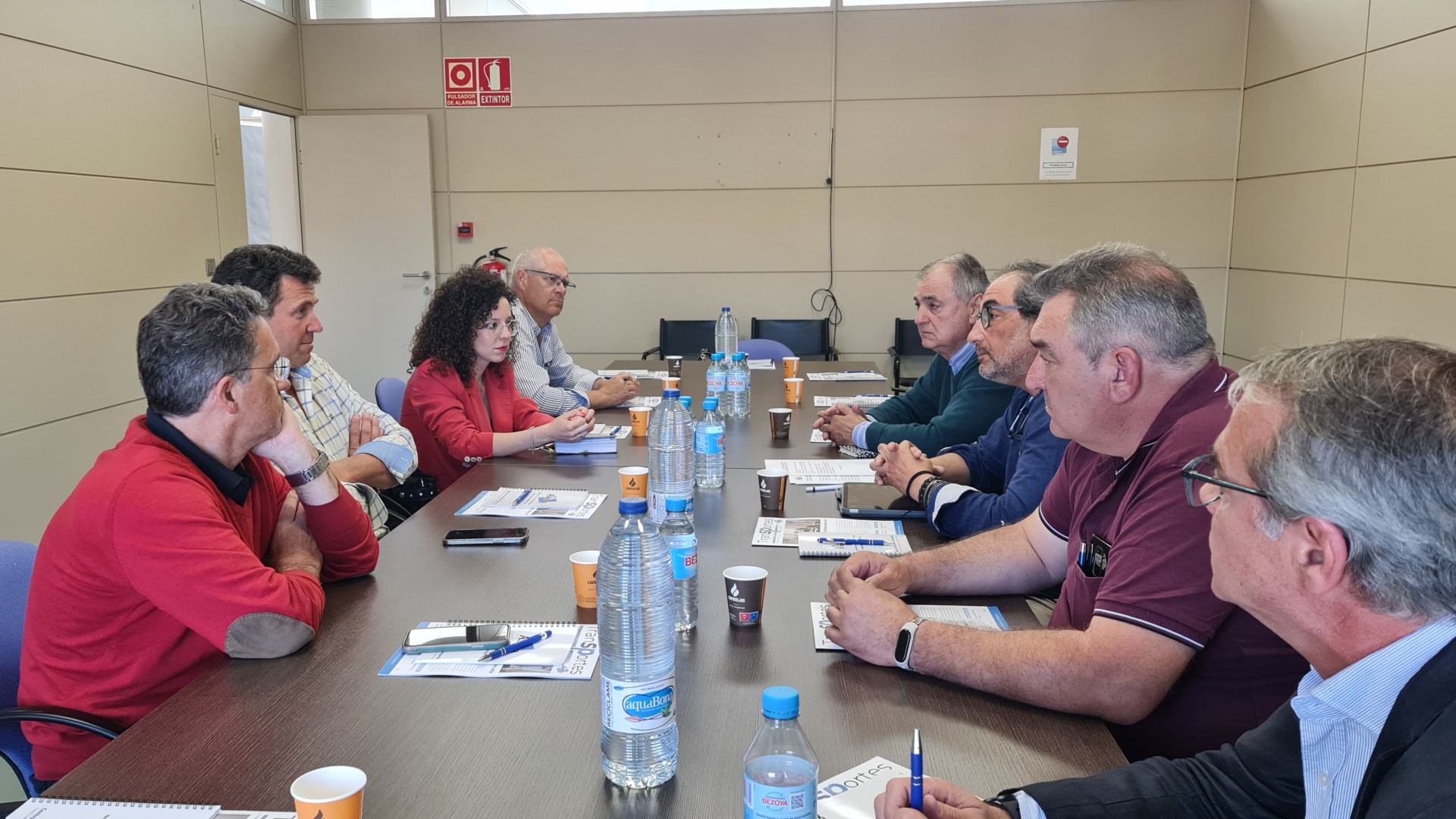 Reunión de Ciudadanos con Asetra. / EL ADELANTADO