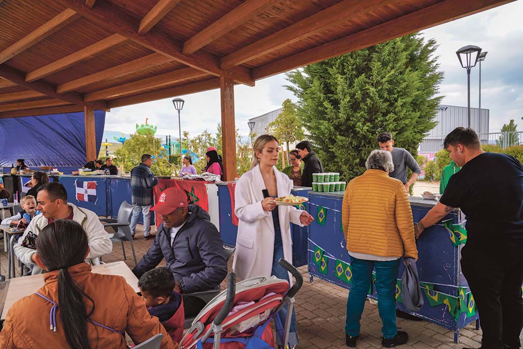 Aspecto de la Feria, esta mañana. / Miguel Ángel Fernández.