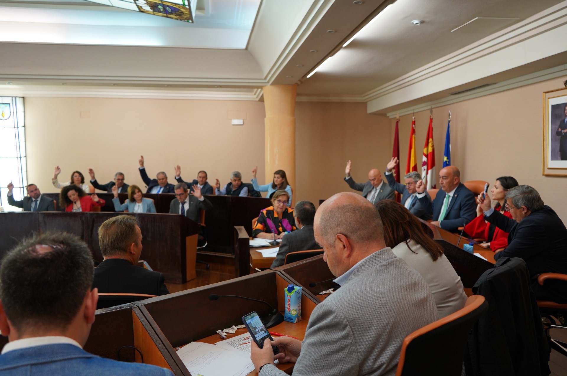 Último Pleno ordinario de la Diputación antes de las elecciones. / EL ADELANTADO