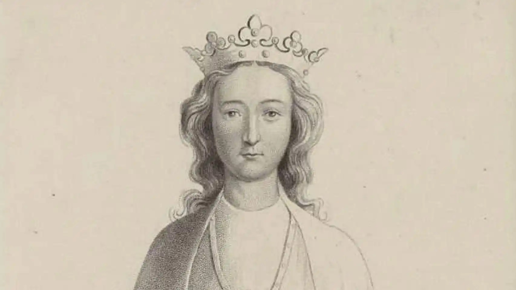 Recreación de la posible imagen de la infanta