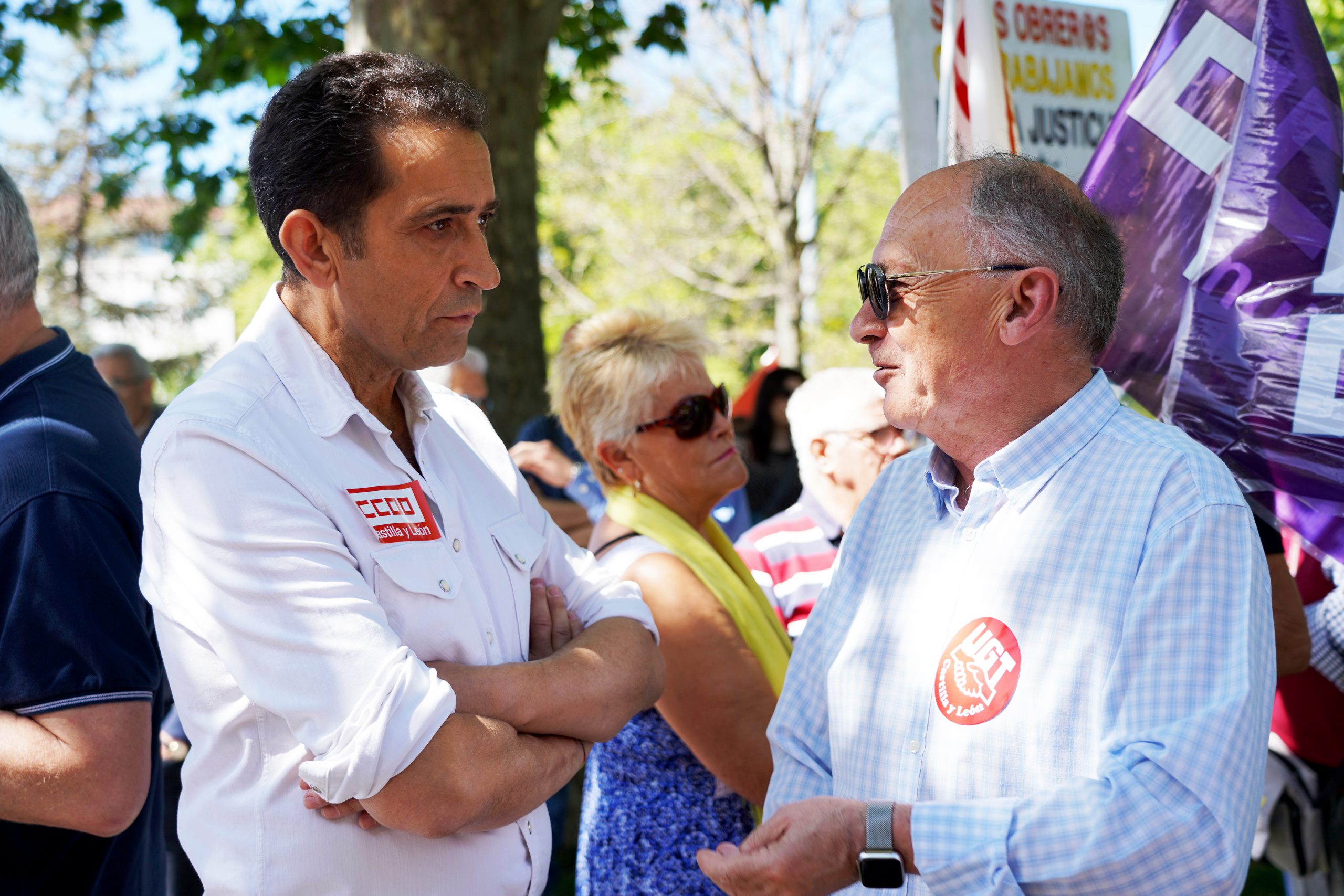 Vicente Andrés, Secretario de CCOO CyL. / Leticia Pérez
