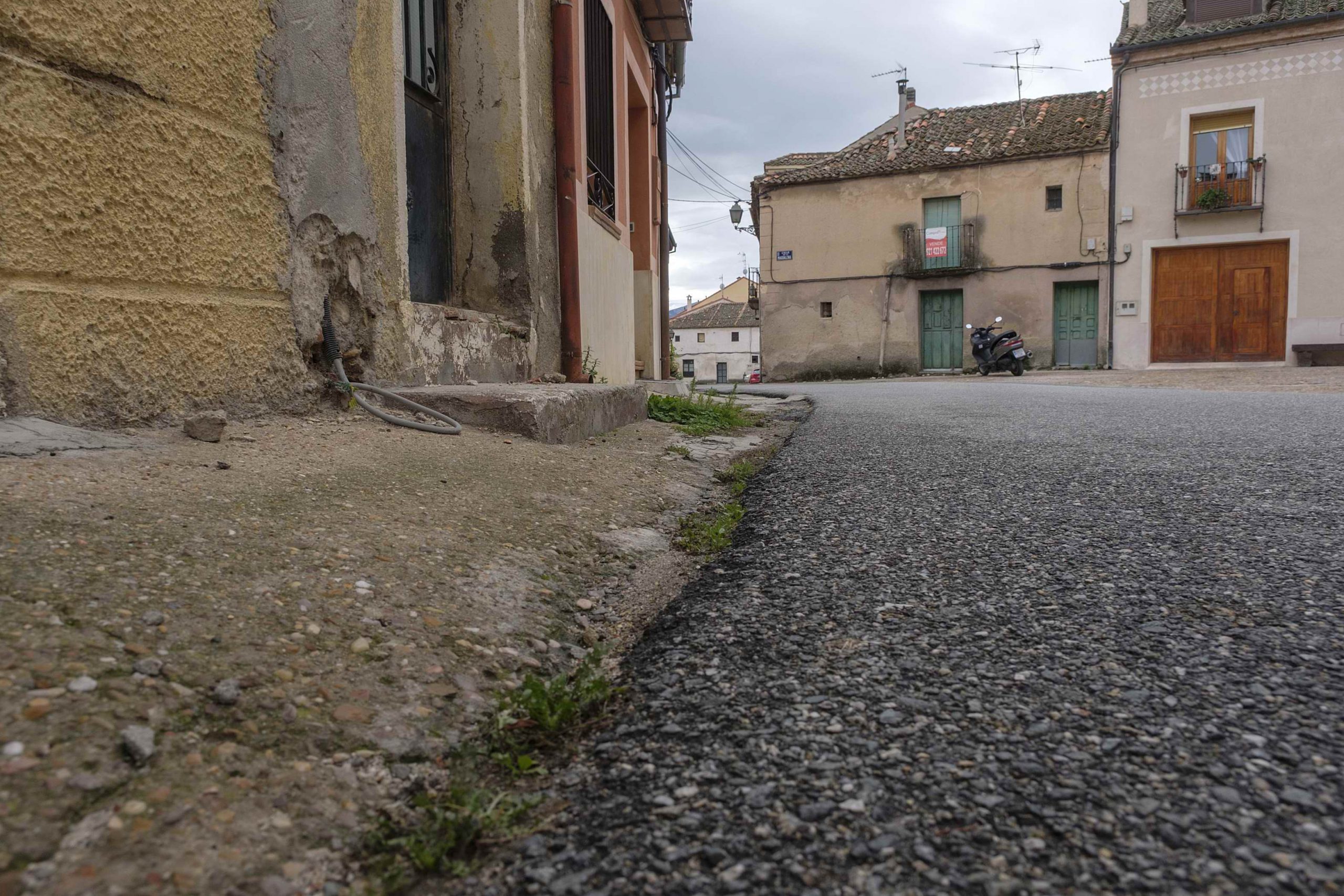 Calle Real Alta, de Zamarramala. / KAMARERO