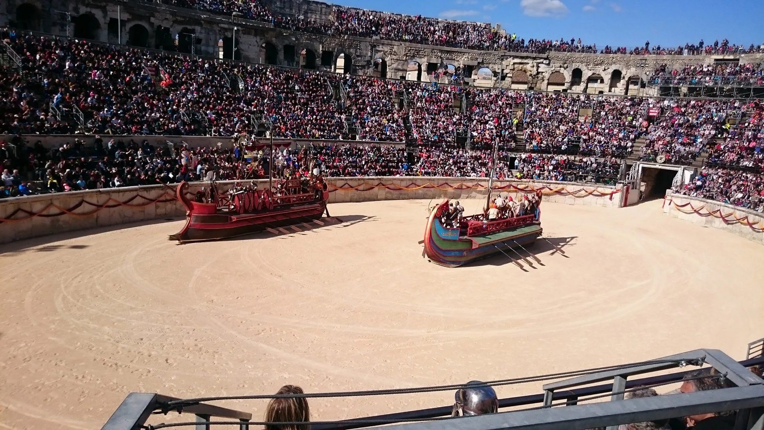 “Grandes juegos romanos”, uno de los espectáculos de la compañía francesa CPPP.