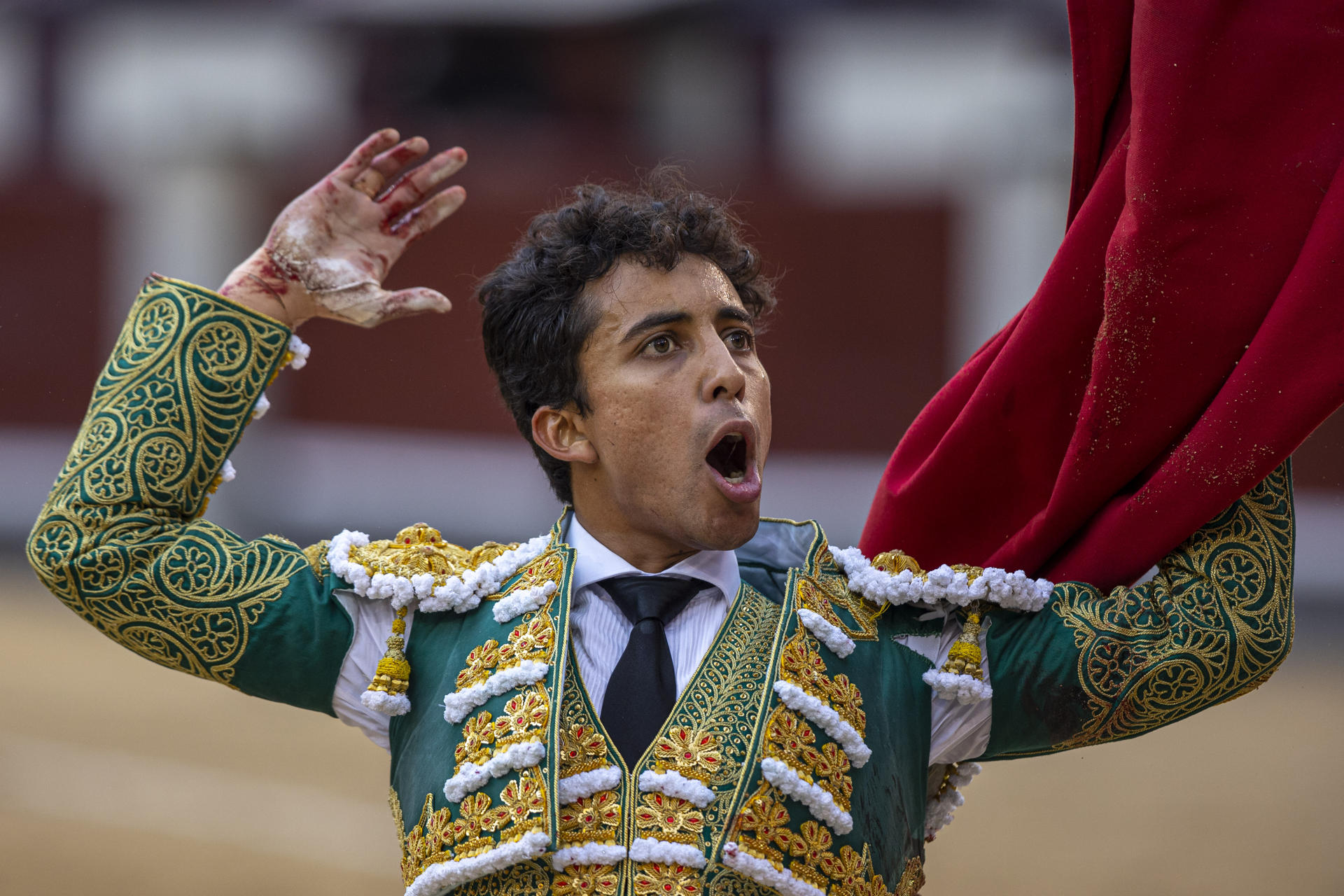 El diestro mexicano Leo Valadez. EFE/ Daniel González