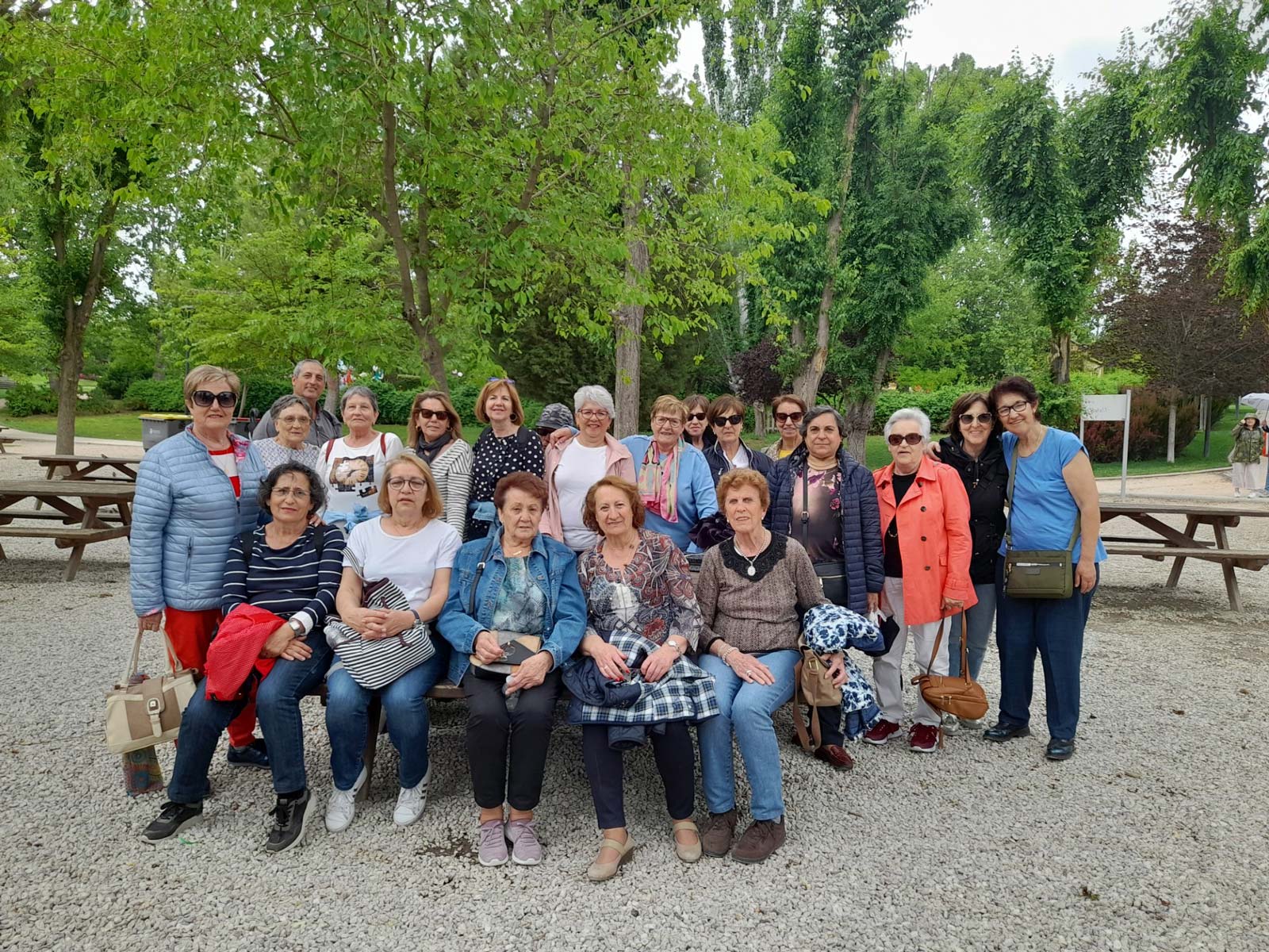 Participantes de la excursión de Torrejón de Ardoz.