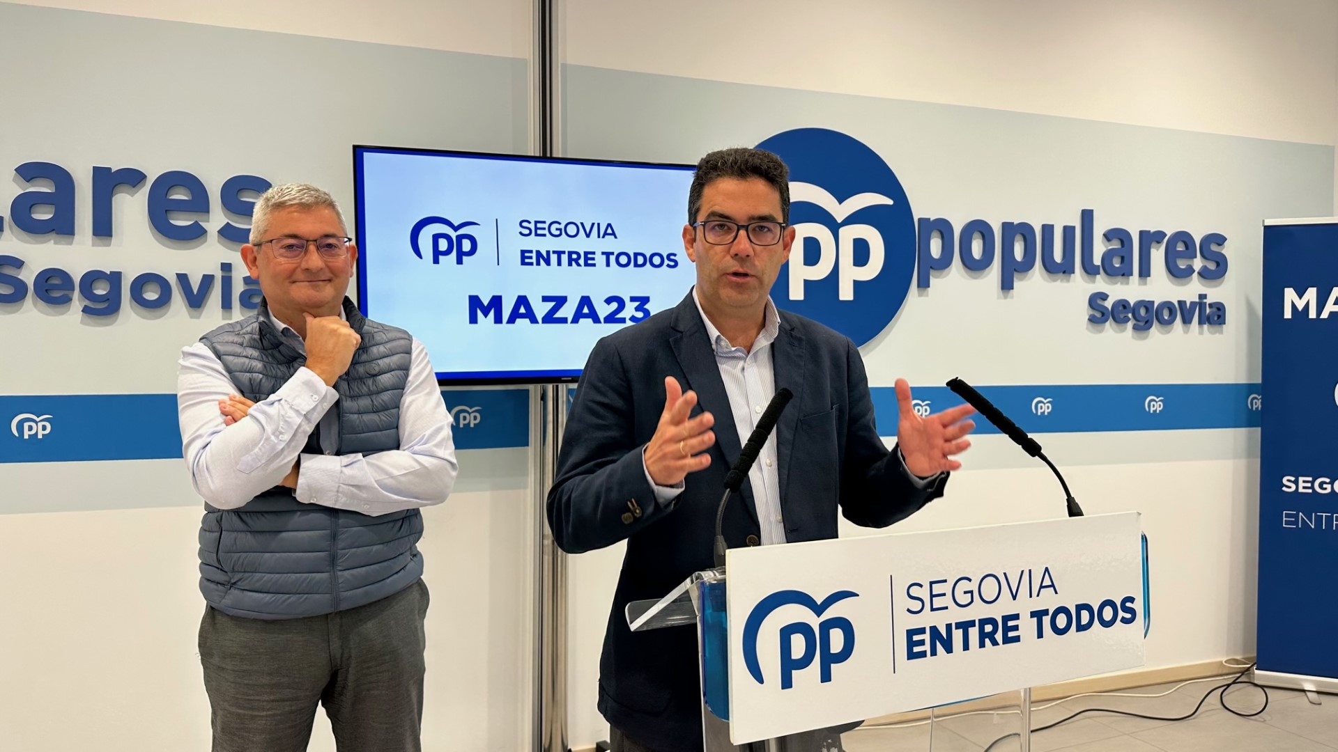 Ildefonso Jambrina y José Luis Horcajo. / EL ADELANTADO