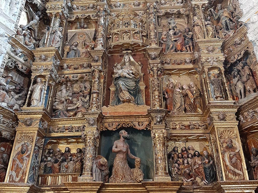 Retablo de la iglesia del Monasterio de El Parral. / EL ADELANTADO