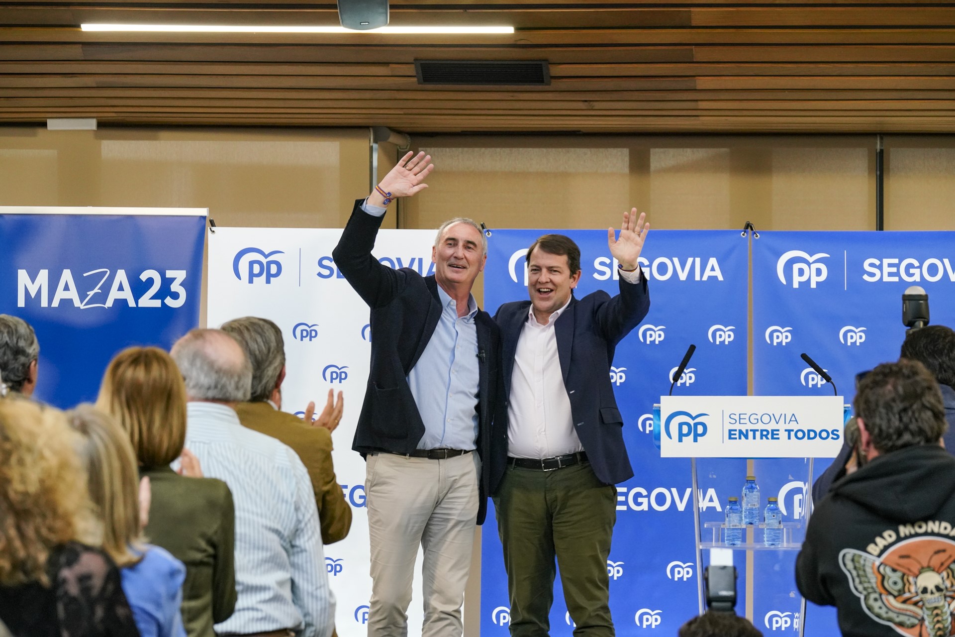 Mazarías y Mañueco. / MIGUEL ÁNGEL FERNÁNDEZ