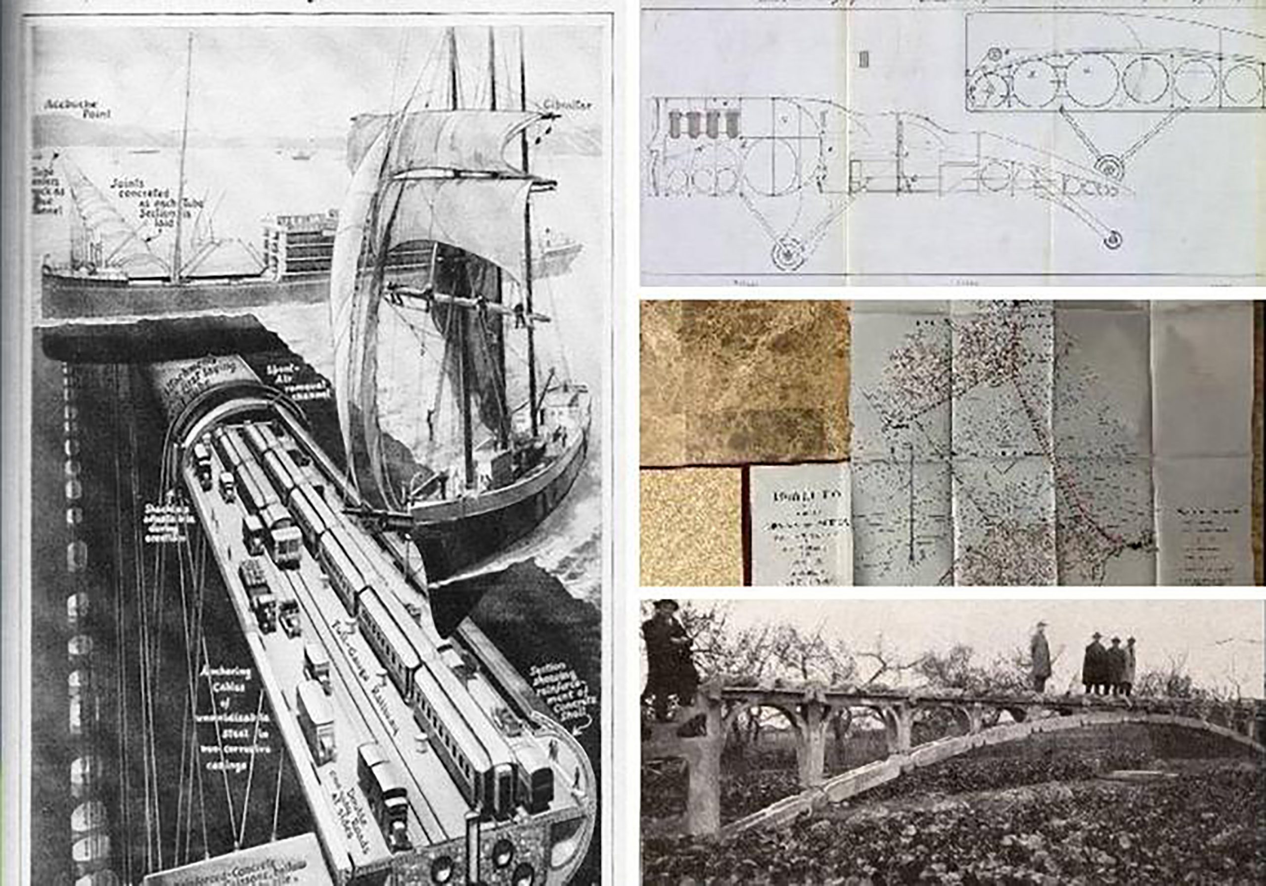 Algunos de los documentos contenidos en el cajón del proyecto.
