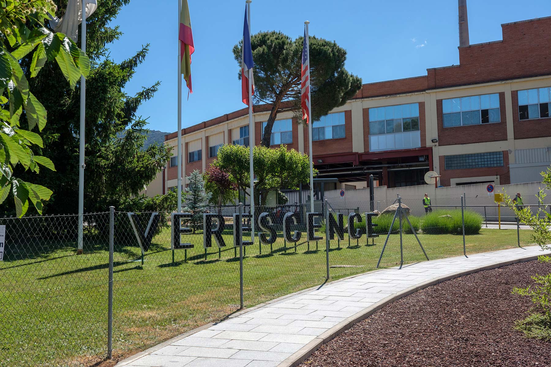 Instalaciones de Verescence en la localidad del Real Sitio de San Ildefonso.