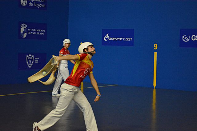 Encuentro de cesta punta jugado en Vallelado./ FEDERACIÓN