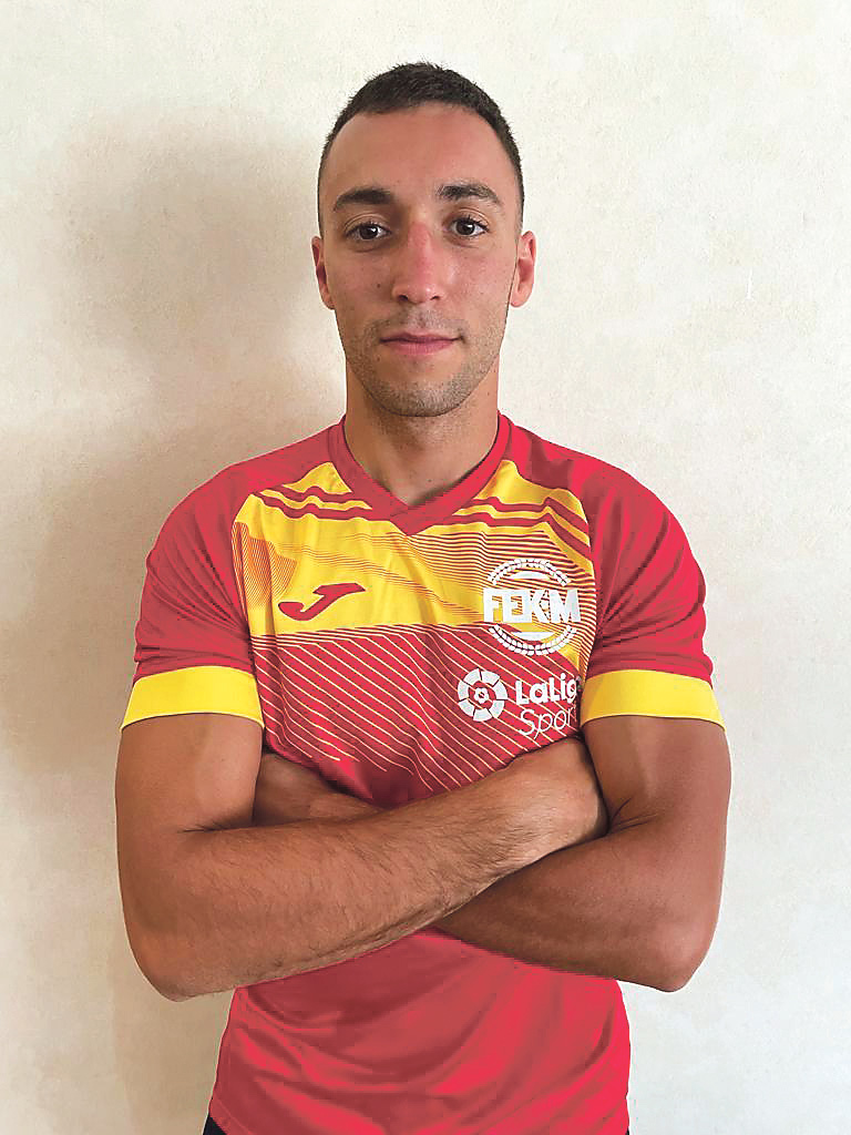 Sergio de Diego, deportista del Centro Deportivo Victoria./ E.A.