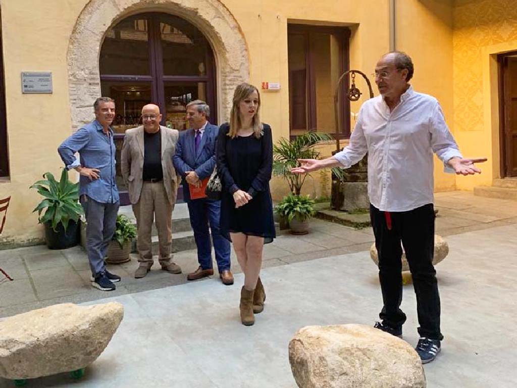 Apertura al público de la exposición de Eugenio Ampudia