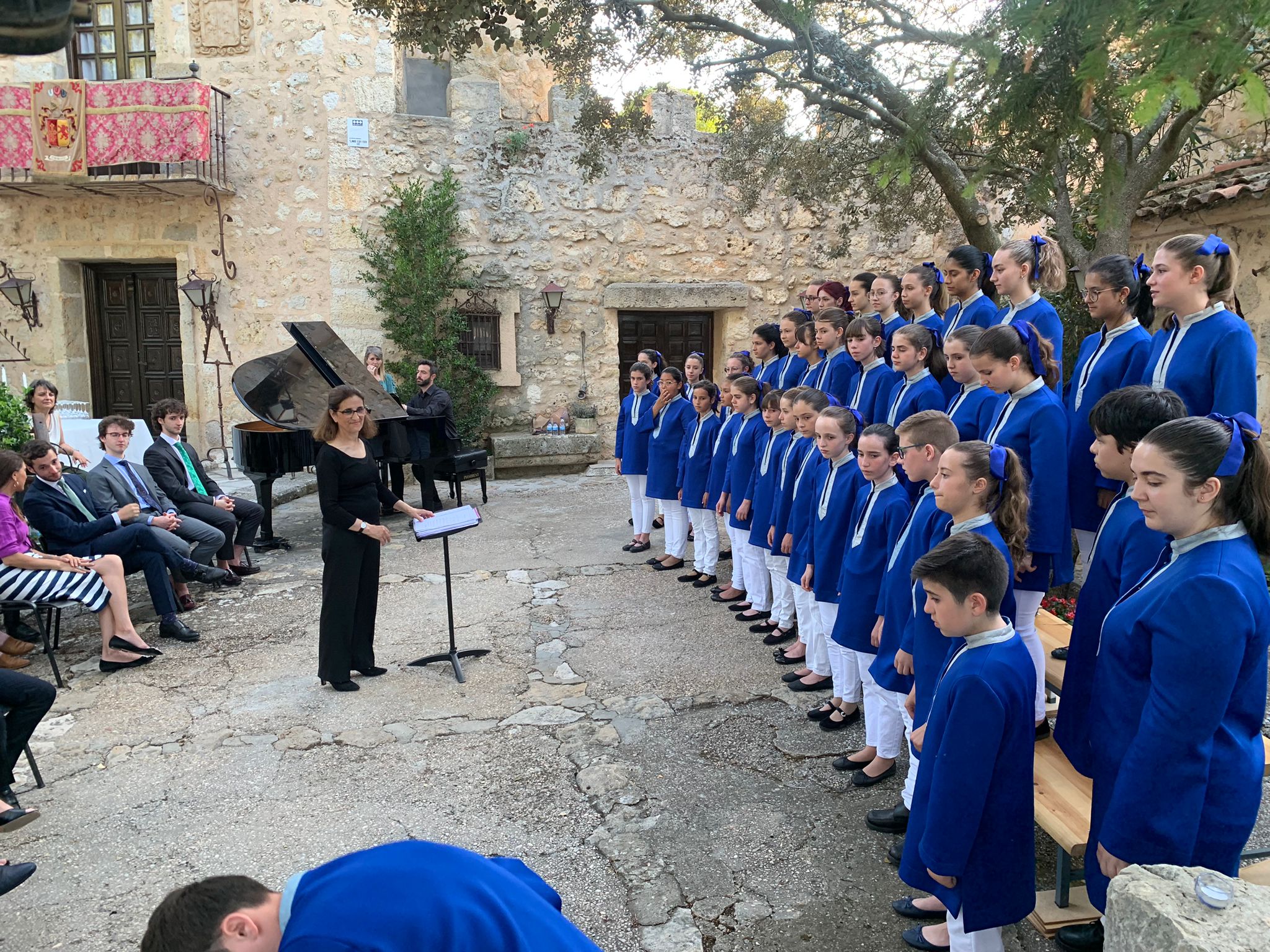 Actución de la Escolanía de Segovia. / JORGE FRANCÉS