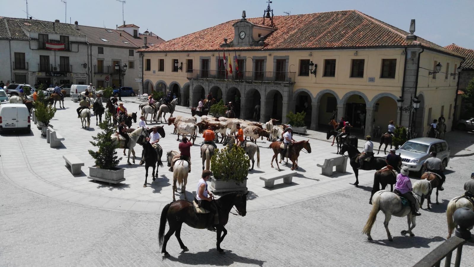 Fotografía de la II trashumancia de Villacastín. FOTO: Ayto. de Villacastín