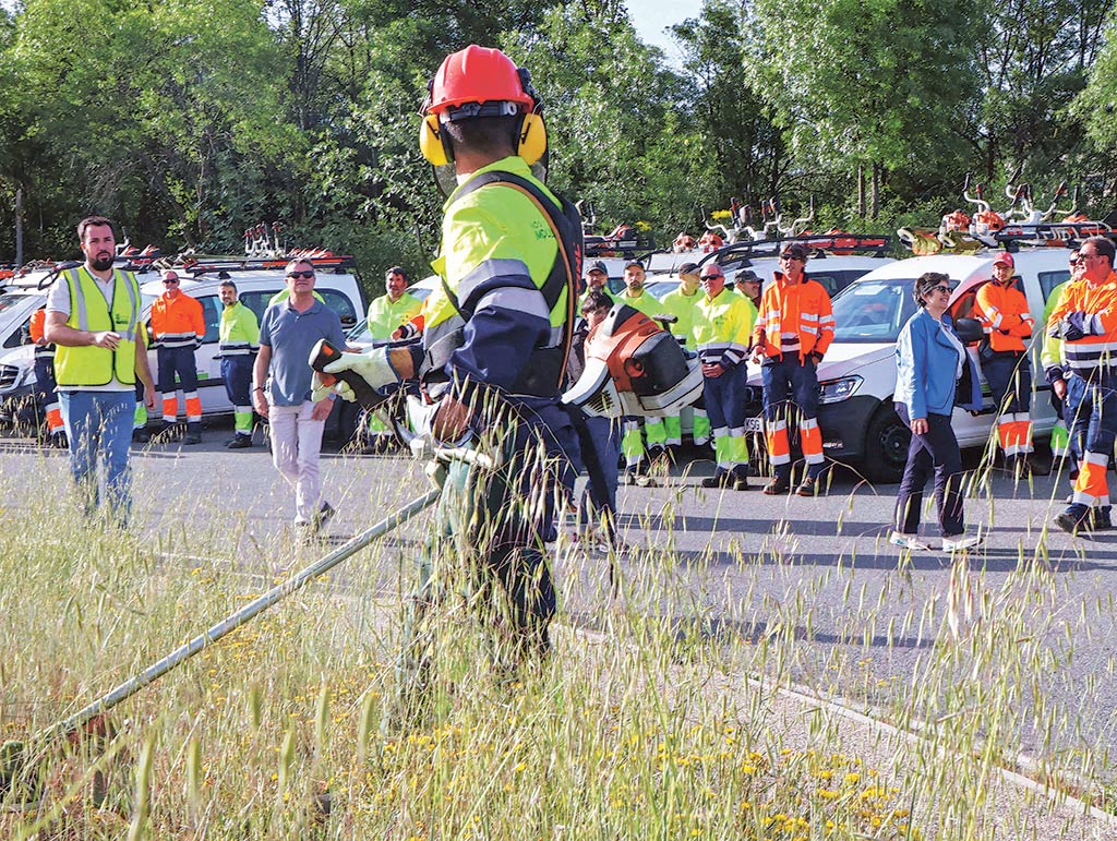 Una cuadrilla nocturna refuerza el operativo contra incendios en Segovia 2 Inicio cuadrillas verano