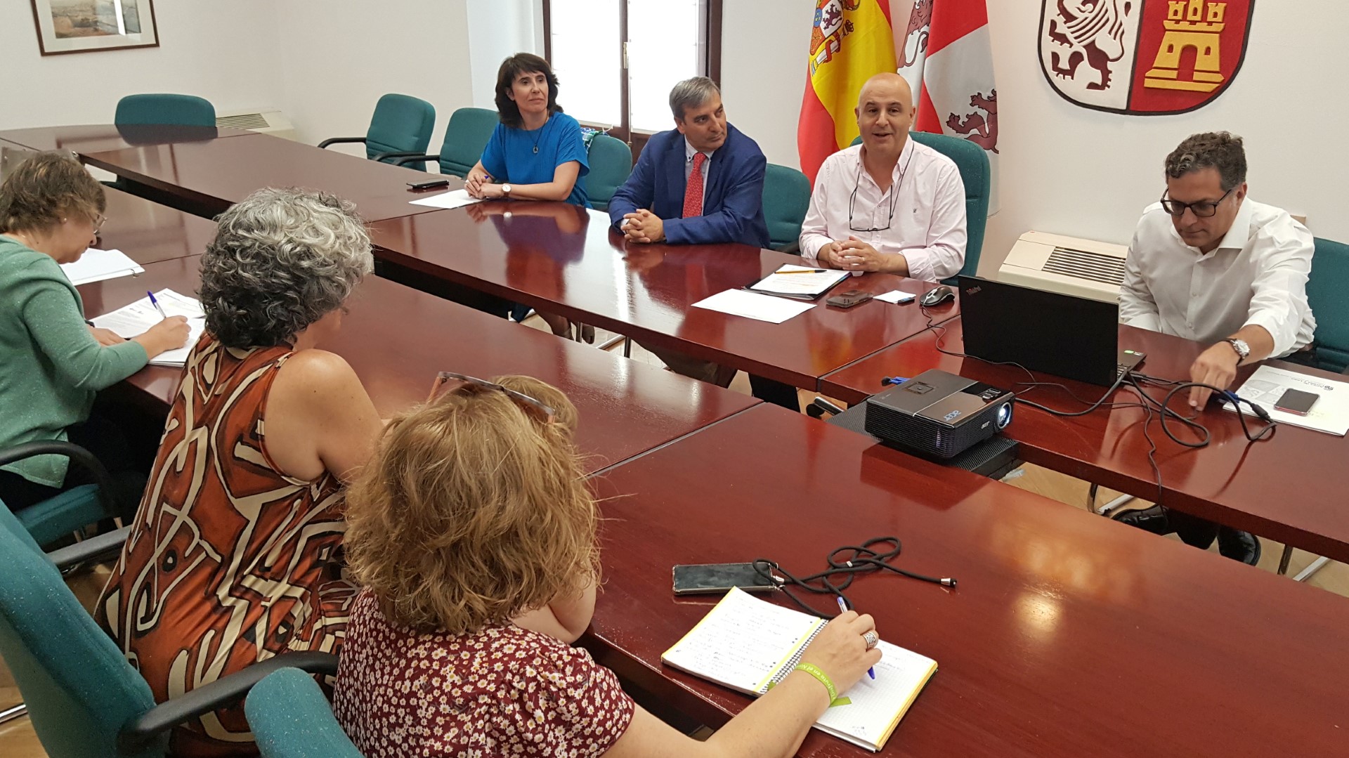 Presentación del Bono Social Digital en Segovia.