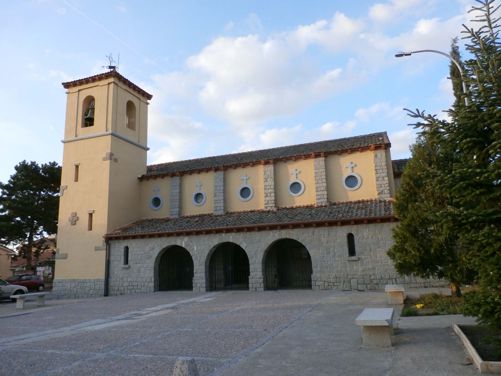 Iglesia parroquial de San Cristóbal de Segovia.