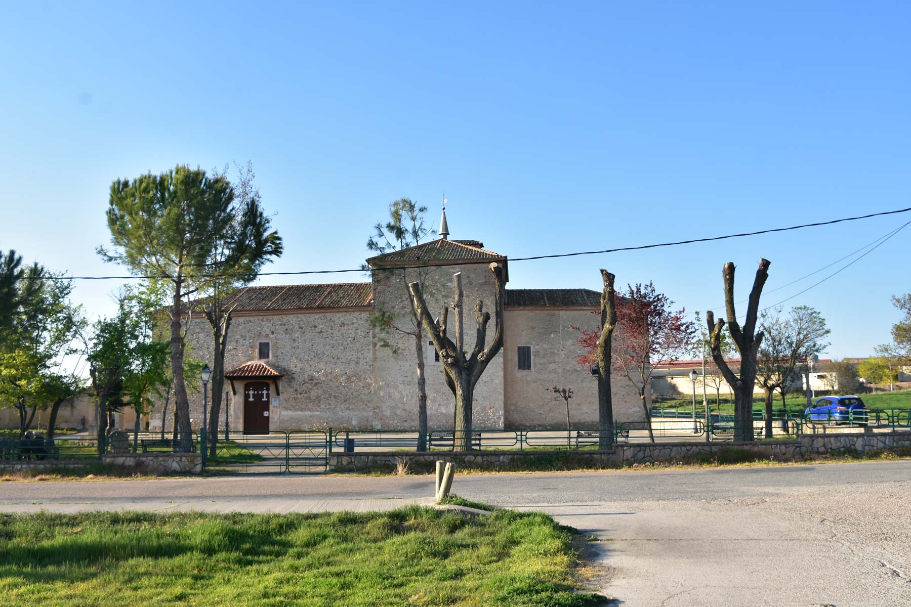 Ermita de la Virgen de la Cruz en Escalona del Prado.