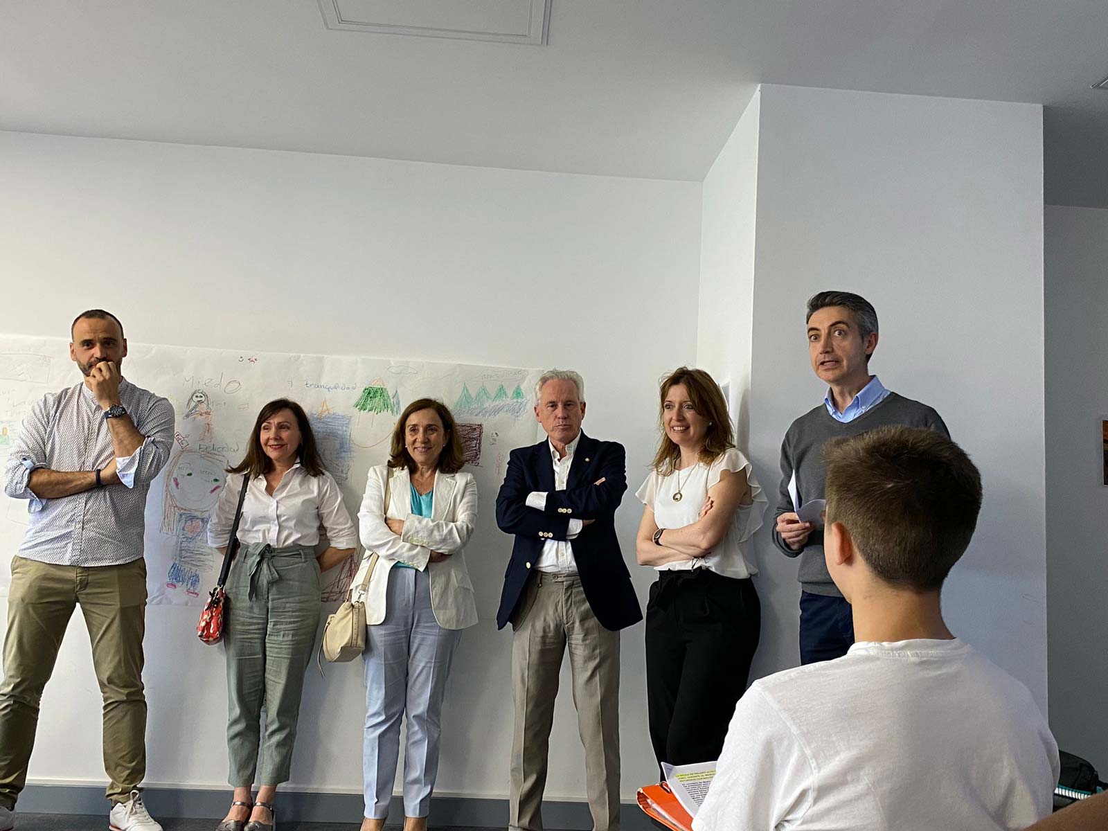 Participantes en el proyecto de alfabetización mediática ‘inFORMADOS’, del Ministerio de Educación.