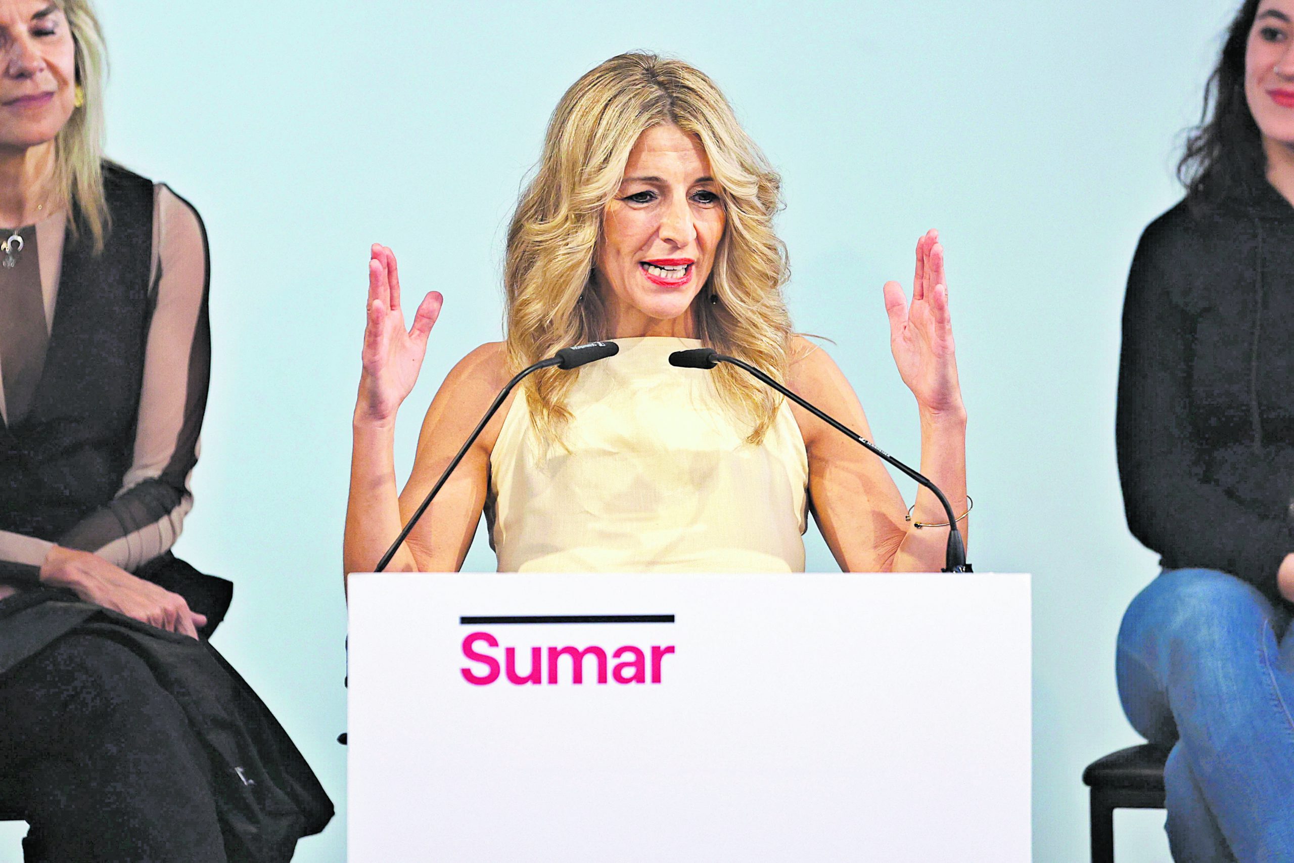 La vicepresidenta segunda del Gobierno y líder de Sumar, Yolanda Díaz en una imagen de archivo. EFE/ Rodrigo Jiménez