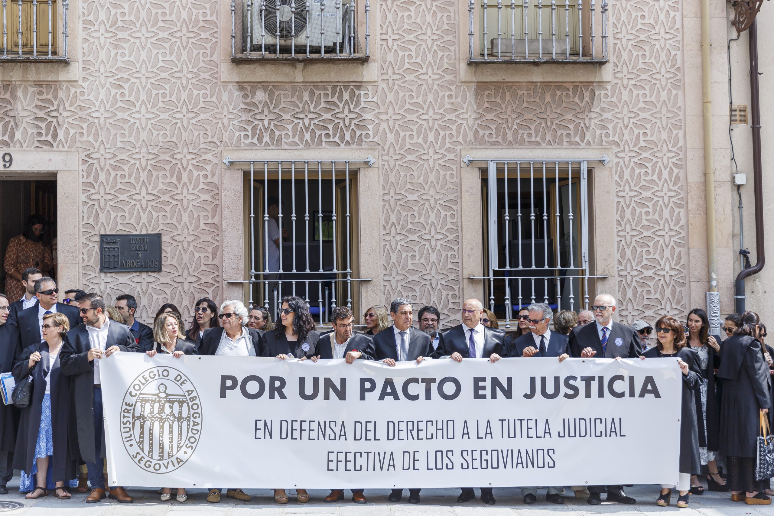 El Colegio de Abogados de Segovia convoca una concentración por la situación de la Justicia y en defensa del derecho a la Tutela Judicial efectiva de los segovianos
