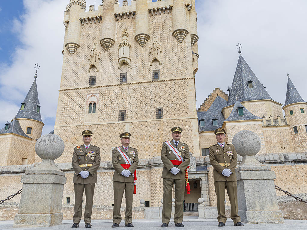 Acto central del 125 aniversario del Archivo Militar en el Alcázar de Segovia. / NACHO VALVERDE - ICAL