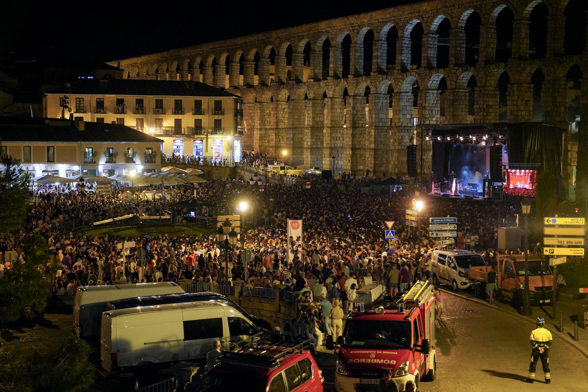 Inauguración de las fiestas de Segovia (2023). / Miguel Ángel FERNÁNDEZ