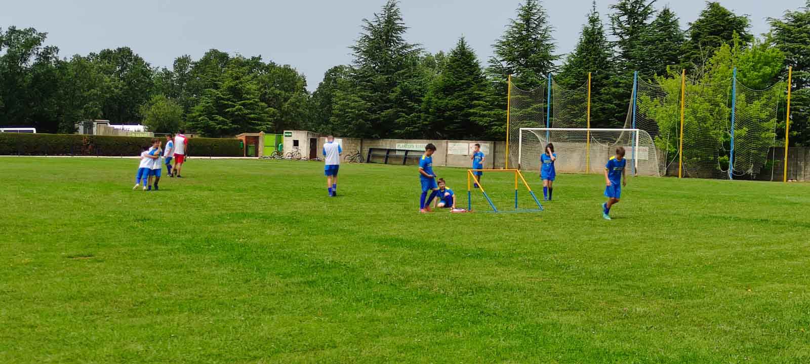Veintitrés participantes en la II edición del Campus de Fútbol Villa de Riaza.