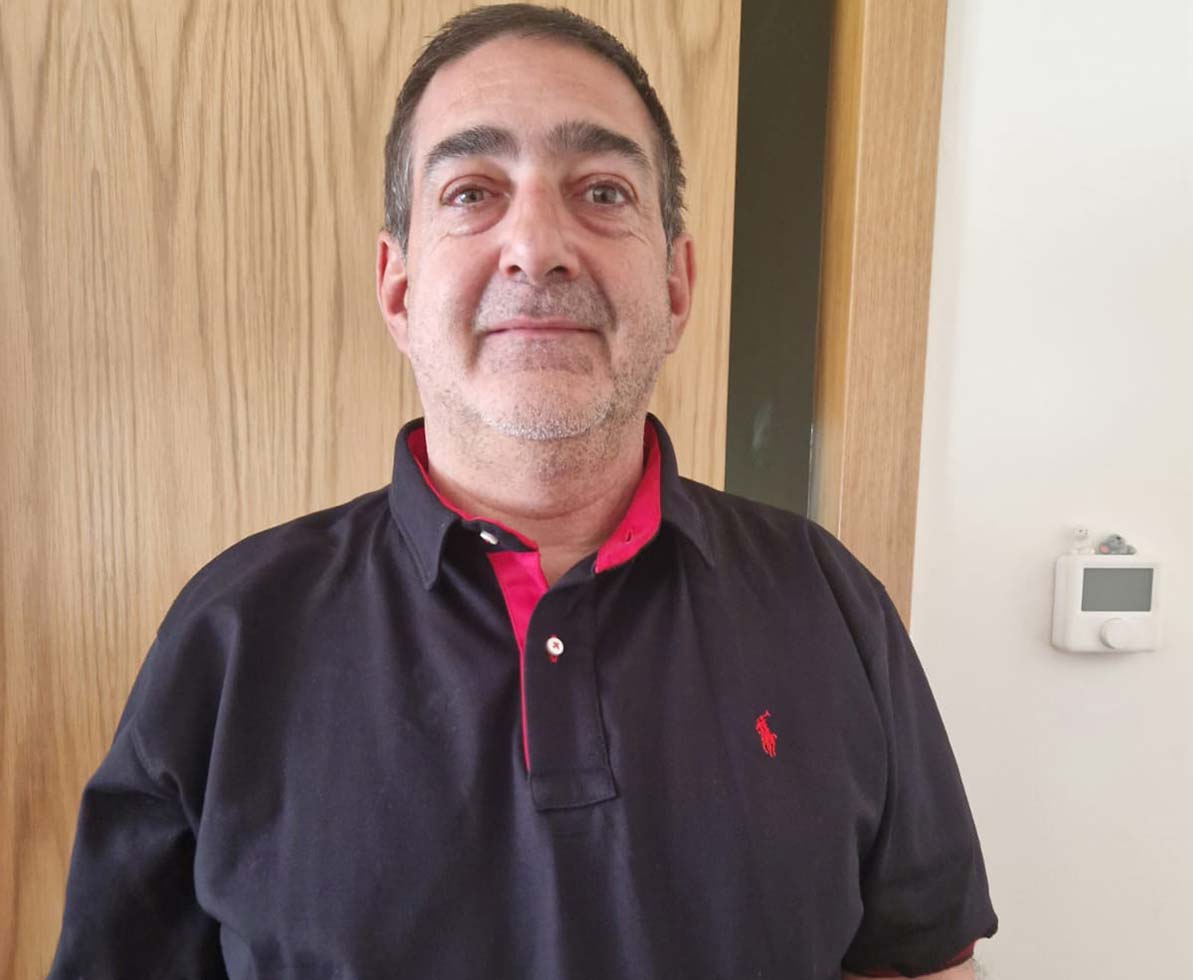 Sergio Sanz, concejal de Ciudadanos de Castro de Fuentidueña.