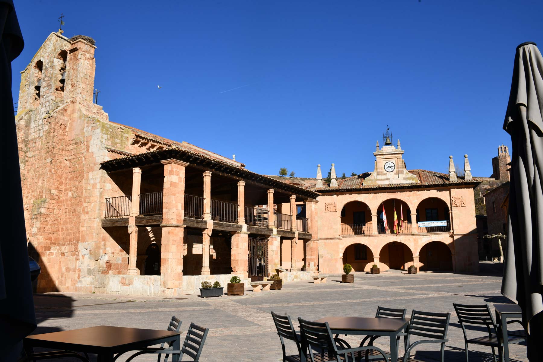 Localidad segoviana de Ayllón. Foto: José Antonio Santos