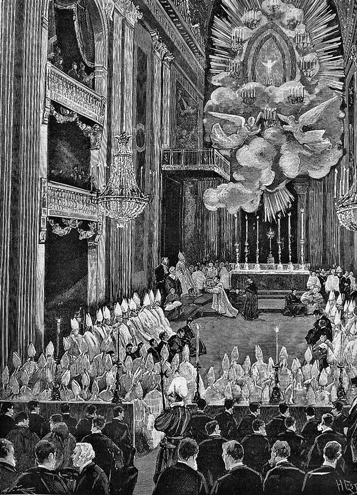 San Alonso Rodríguez en el día de su aniversario 3 03 SAR canonizacion La Ilustracion 1888 ok