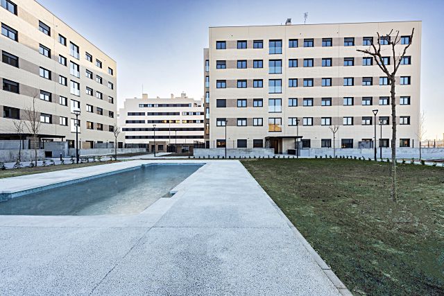 Promoción de vivienda nueva en la capital vallisoletana. / Ical