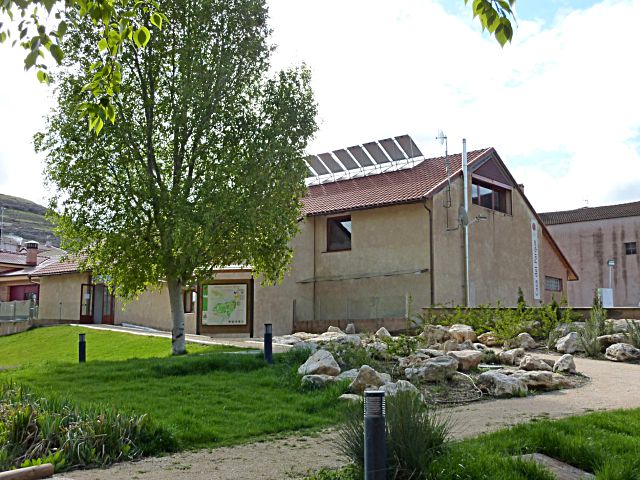 Jardín de la Casa del Parque que acoge el evento.