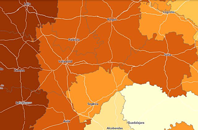 Más de 3.800 mayores de 80 años viven solos en la provincia de Segovia 2 CENSO DE POBLACION PORCENTAJE MAYOR DE 65 ANOS