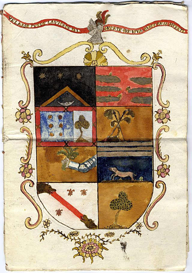 El Archivo General Militar de Segovia, un tesoro con 125 años de historia 8 Escudo de armas de Jose Mª Mateu Costa.