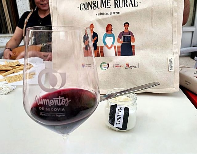 Fotografía realizada durante la Cata de Vinos