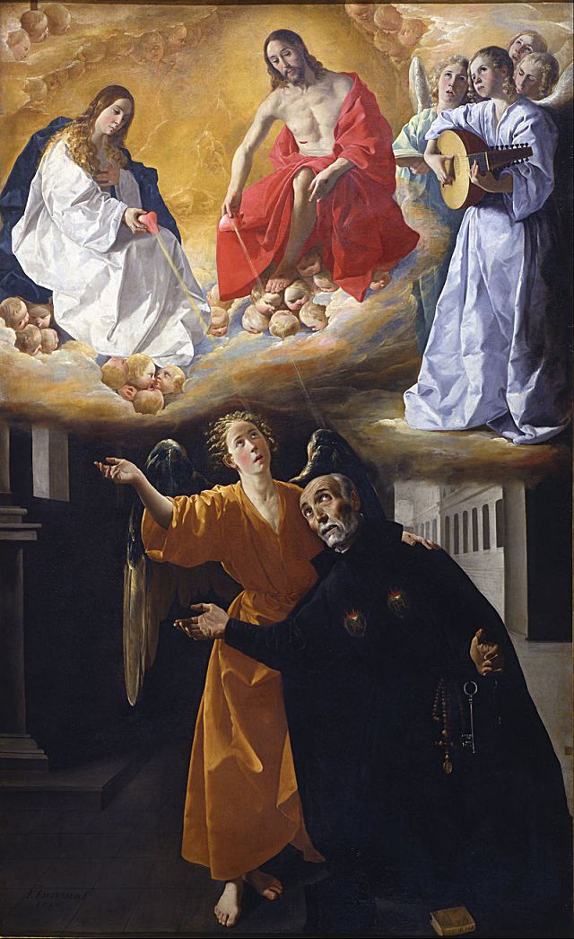 San Alonso Rodríguez en el día de su aniversario 4 Francisco de Zurbaran Vision del Beato Alonso Rodriguez Google Art Project
