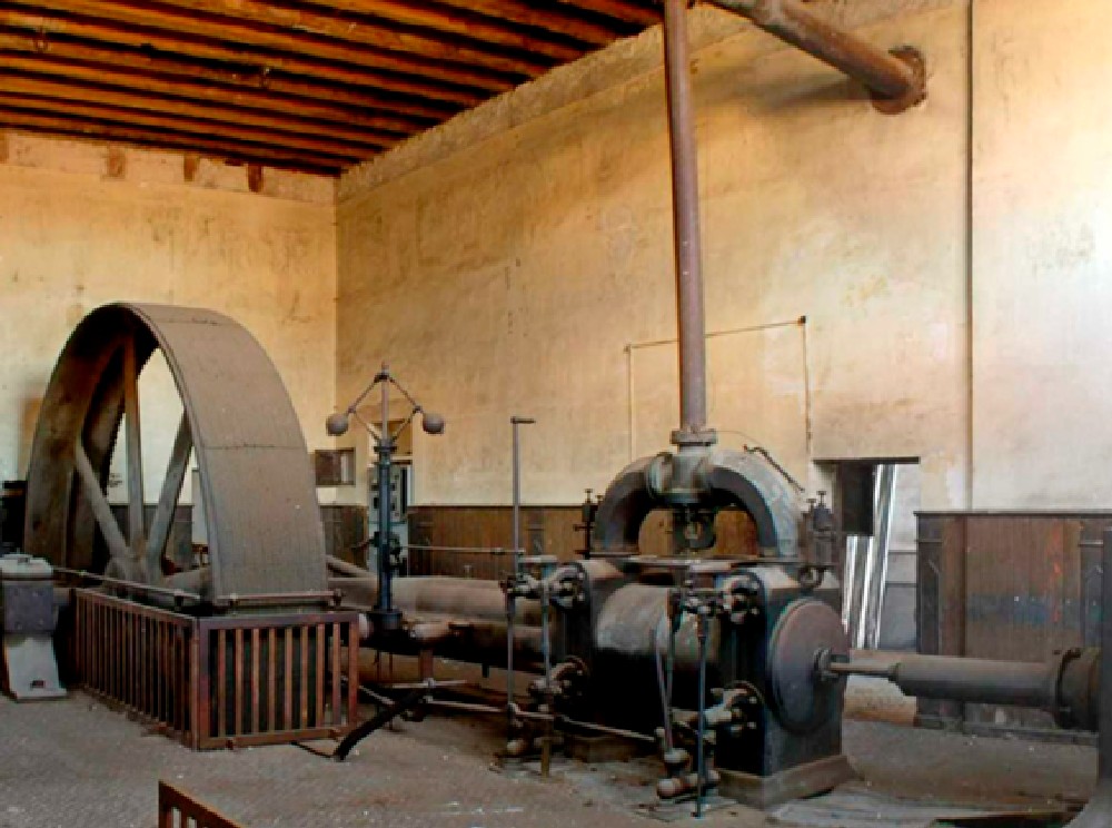Imagen el interior del Real Aserrío de Valsaín.