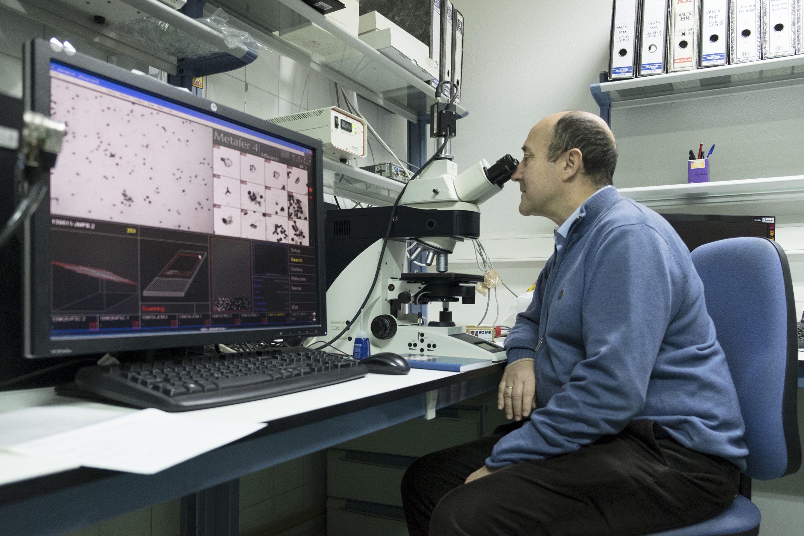 El Doctor Jesús María Hernández Rivas, investigador del Ibsal. / Jesús Formigo