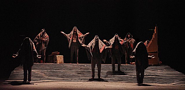 El grupo ‘Nao D’Amores’ representa su obra ‘Numancia’ en Estados Unidos.