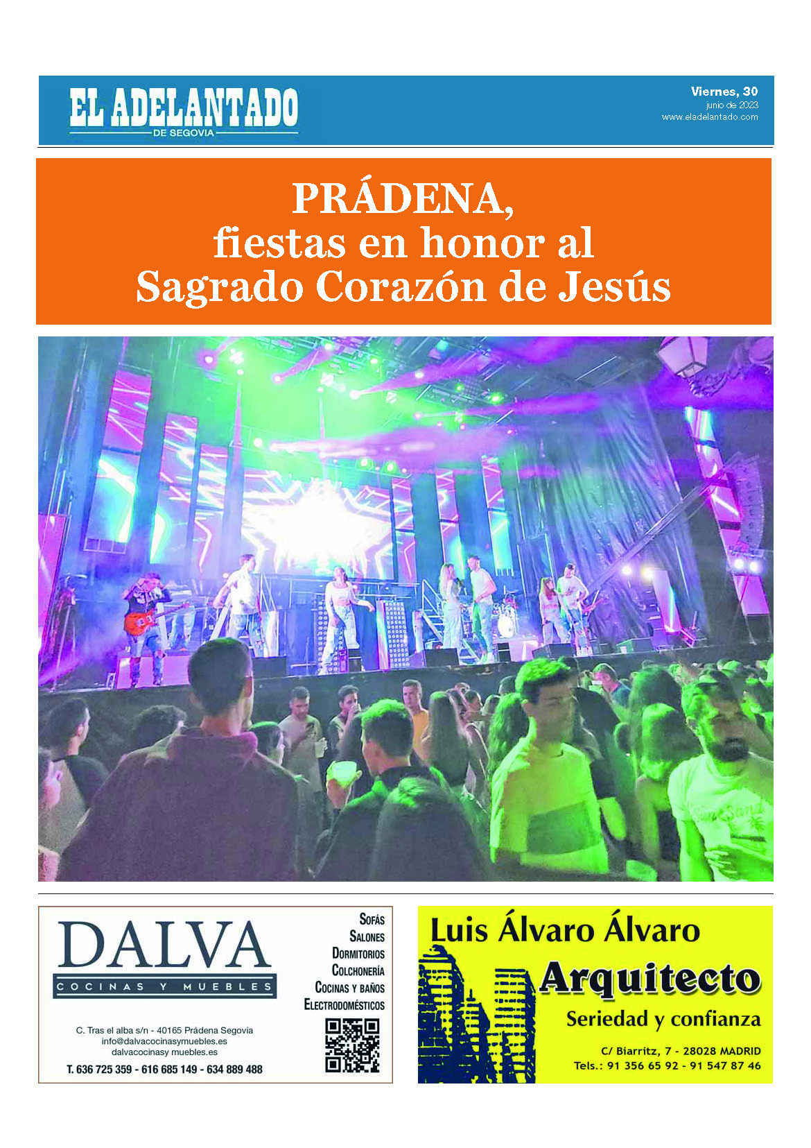 Fiestas de Pradena en honor al Sagrado Corazón