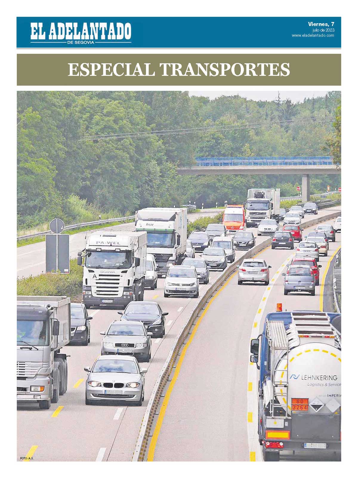 Portada especial transportes